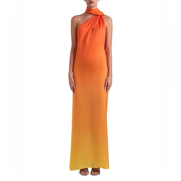 $275 BAOBABDunas De Taroa Ari Ombré Maxi Dress size L